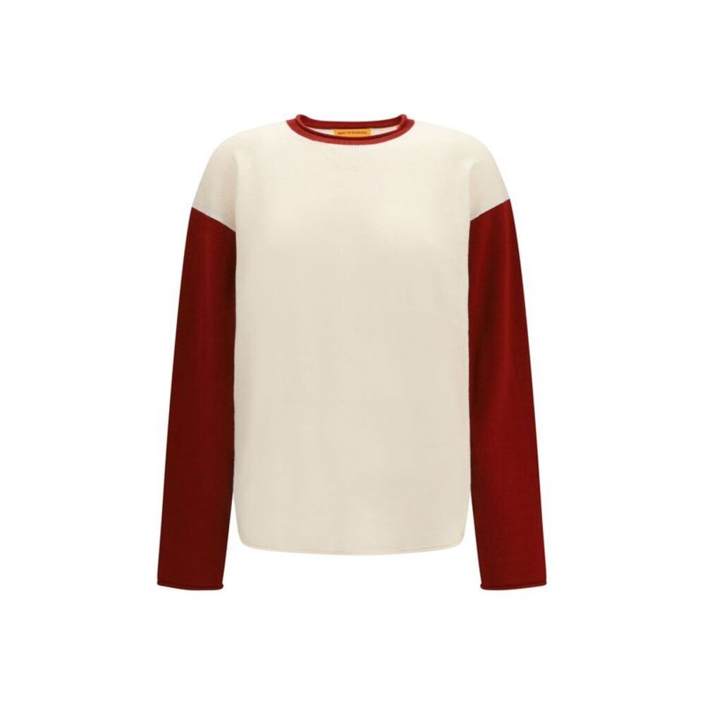 Guest in Residence White Cashmere Women's Sweatshirt